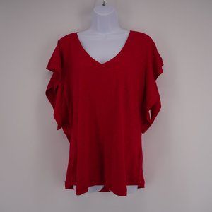 EUC Liverpool Red Short Sleeve Tee